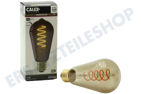 Calex  2001001600 LED Rustic ST64 Natural Flex Filament E27 4,0 Watt