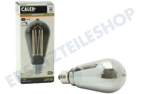 Calex  1201000900 LED Glasfaser Rustikal Titan SMD Dimmbar E27 3,5 Watt