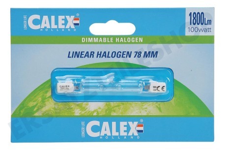Calex  509112 Calex Spar Halogenröhren 230V 100W(130W) R7s 8x78mm