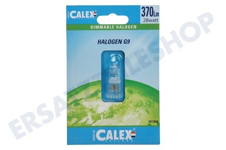 Calex  509208 Calex Spar Halogenlampe 230V 28W(37W) G9 klar