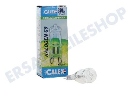 Calex  518208 Calex Spar Halogenlampe 230V 28W(37W) G9 klar