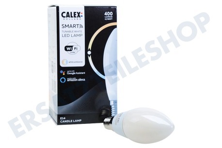 Calex  Smart LED Filament Softline Kerzenlampe B35 E14 Dimmbar