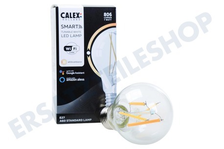 Calex  Smart LED Filament Clear Standardlampe E27 Dimmbar