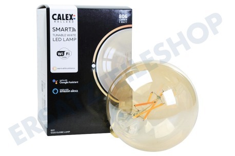 Calex  Smart LED Filament Rustikal Gold Globelamp E27 Dimmbar