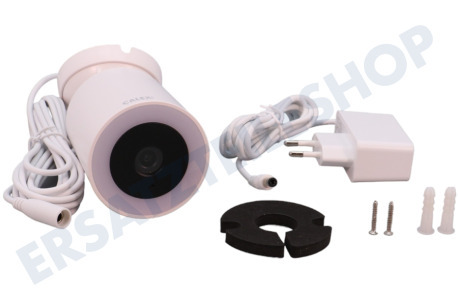 Calex  5501000600 Intelligente Outdoor-Spotlight-Kamera