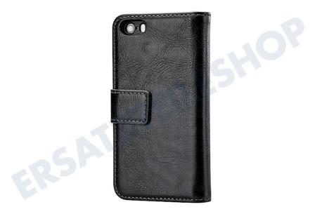 Mobilize  Elite Gelly Wallet Book Case Apple iPhone 5 / 5S / SE Schwarz