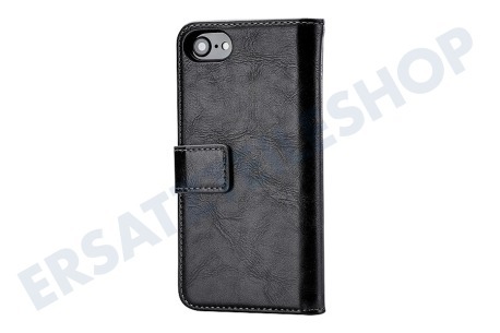 Apple  Elite Gelly Wallet Book Case für Apple iPhone 6 / 6S / 7/8 Schwarz
