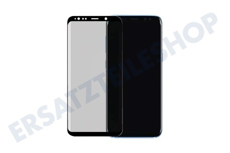 Mobilize  Edge-To-Edge Glass Screen Protector Samsung Galaxy S8 Black