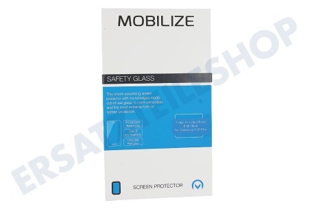 Mobilize  Edge-To-Edge Screen Protector Samsung Galaxy S20+ Black