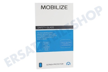 Mobilize  Edge-To-Edge Screen Protector Galaxy S20 Ultra Black