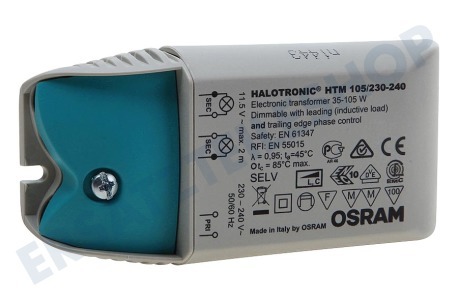 Hotpoint-ariston  Osram Halogen-Trafo HTM105 / 230-240V Halotronic