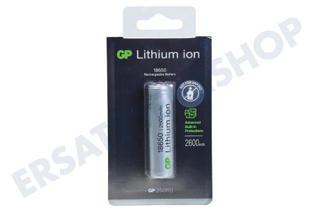 GP  Lithium-Ionen 18650 wiederaufladbare Batterie