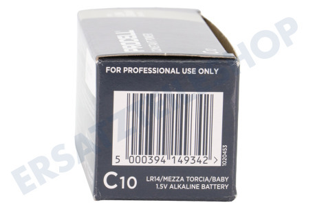 Duracell  LR14 Duracell Industrial Alkaline C / LR14 10er Pack