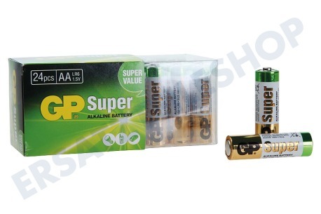 GP  LR6 Super Alkaline AA - 24 Batterien