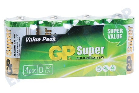GP  Super Alkaline D Mono 1,5V, 4 Stück