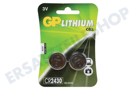 GP  CR2430 GP Lithium-Knopfzelle 3V