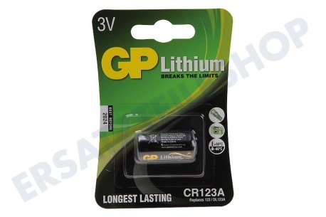 Philio  CR123A CR123A Batterie GP Lithium
