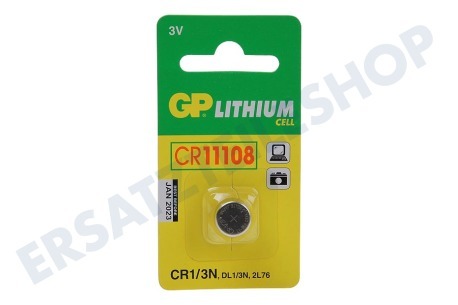 GP  CR11108 Lithium CR11108 - 1 Knopfzelle