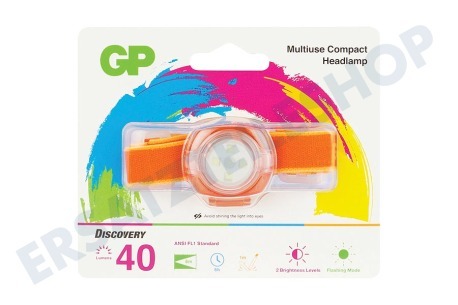 GP  CH31 GP Discovery Stirnlampe Orange