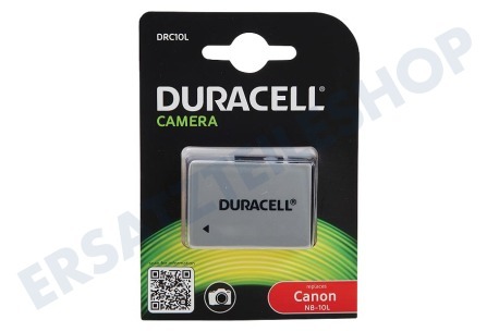 Duracell  DRC10L Akku Canon NB-10L Li-Ion 7,4V 820mAh