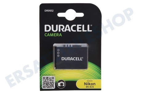 Duracell  DR9932 Akku Nikon EN-EL12 Li-Ion 3,7V 1000mAh