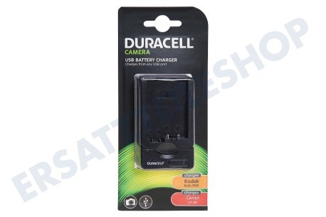 Duracell  DRC5800 USB-Ladegerät Canon LP-E8, Kodak KLIC-7002