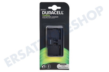 Duracell  DRUCGP USB Batterie GoPro Hero 3, Hero 4