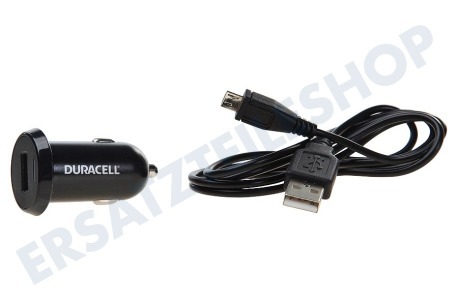 Duracell  DR5022A Single USB Auto-Ladegerät 5V/2.4A + 1m Micro USB Kabel