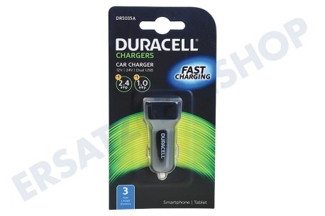 Duracell  DR5035A Dual USB Auto-Ladegerät 5V/3.4A