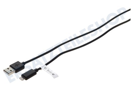 Duracell  USB5022A Apple USB-Kabel 8-Pin-Lightning Anschluss 200cm Schwarz
