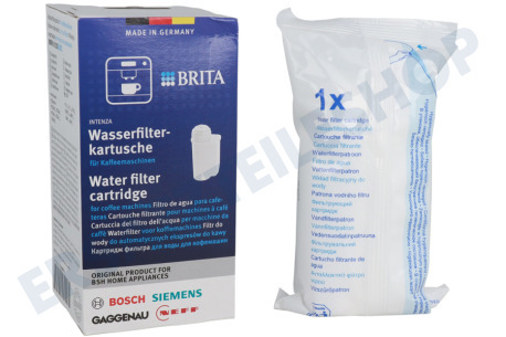 Siemens Kaffeemaschine TCZ7003 Wasserfilter Brita Intenza, 3 Stück
