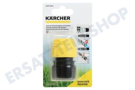 Karcher  2.645-192.0 Schlauchkupplung mit Aqua Stop