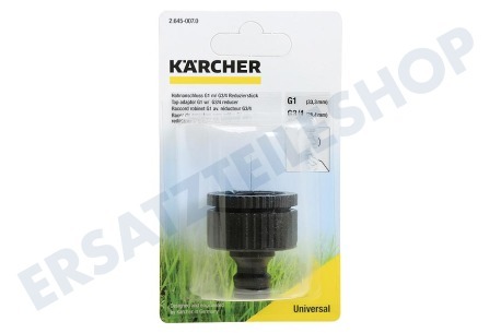 Karcher  2.645-007.0 Hahnanschluss G1 mit G3/4-Reduzierstück