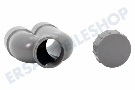 Universell  Siphon P / S 40mm -grau-