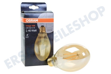Osram  Osram Vintage 1906 LED Oval 4,5W E27