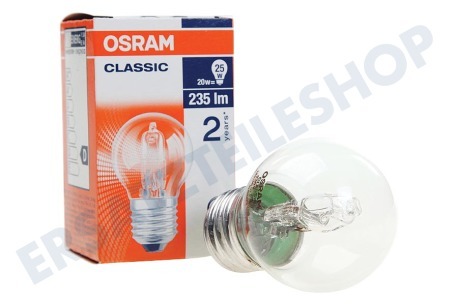 Osram  Halogenlampe Halogen Classic P 20W