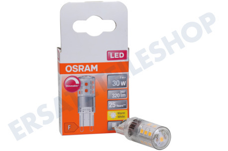 Osram  LED Pin 30 Dim G9 3,0 Watt, 2700K