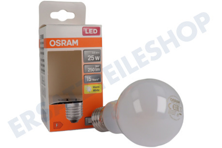 Osram  LED Retrofit Classic A25 E27 3 Watt, Matt