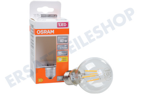 Osram  LED Retrofit Classic A40 E27 4,0 Watt, Klar