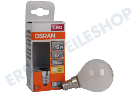 Osram  LED Retrofit Classic P15 E14 1,5 Watt, Matt