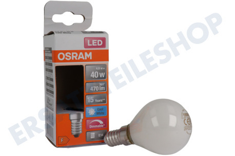 Osram  LED Retrofit Classic P40 dimmbar E14 4,8 Watt, Matt