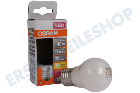 Osram  LED Retrofit Classic P40 dimmbar E27 4,8 Watt, Matt
