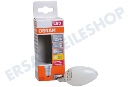 Osram  LED Retrofit Classic B25 dimmbar E14 2,5 Watt, Matt