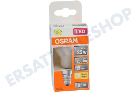 Osram  LED Retrofit Classic P25 E14 1,8 Watt, Matt