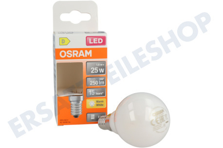 Osram  LED Retrofit Classic P25 E14 1,8 Watt, Matt
