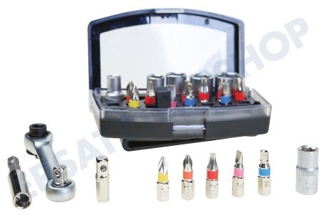 Benson  Bit- und Steckschlüsselsatz 24 teilig