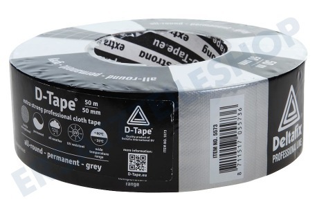 Deltafix  Duck Tape 50mx50mm Grau