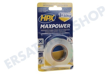 HPX  HT1902 MaxPower Transparent 19mm x 2m