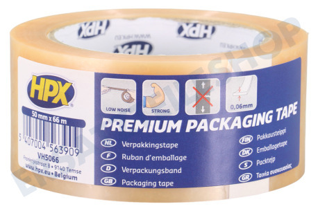 HPX  VH5066 Verpackungsband Premium 50 mm x 66 Meter