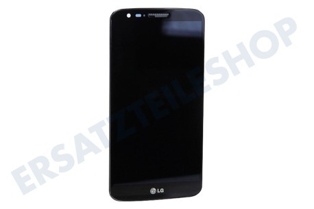LG  Front Abdeckung LCD-Display mit Touch Screen und Brillen Schwarz